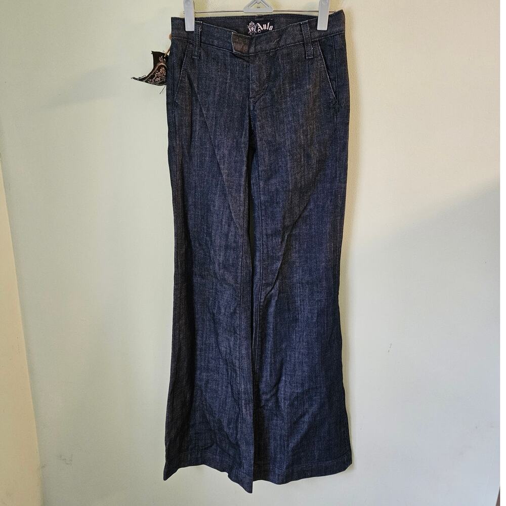 Anlo Mercer Denim Caspian Wide Leg Jeans TR7054 Size 24 DISCONTINUED Hippie Boho